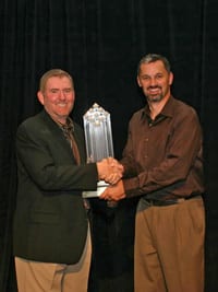 Burce-Caress-Dave-Gheesling-FloorExpo-Lifetime-Achievement-Award