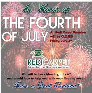 redi carpet 4th of july