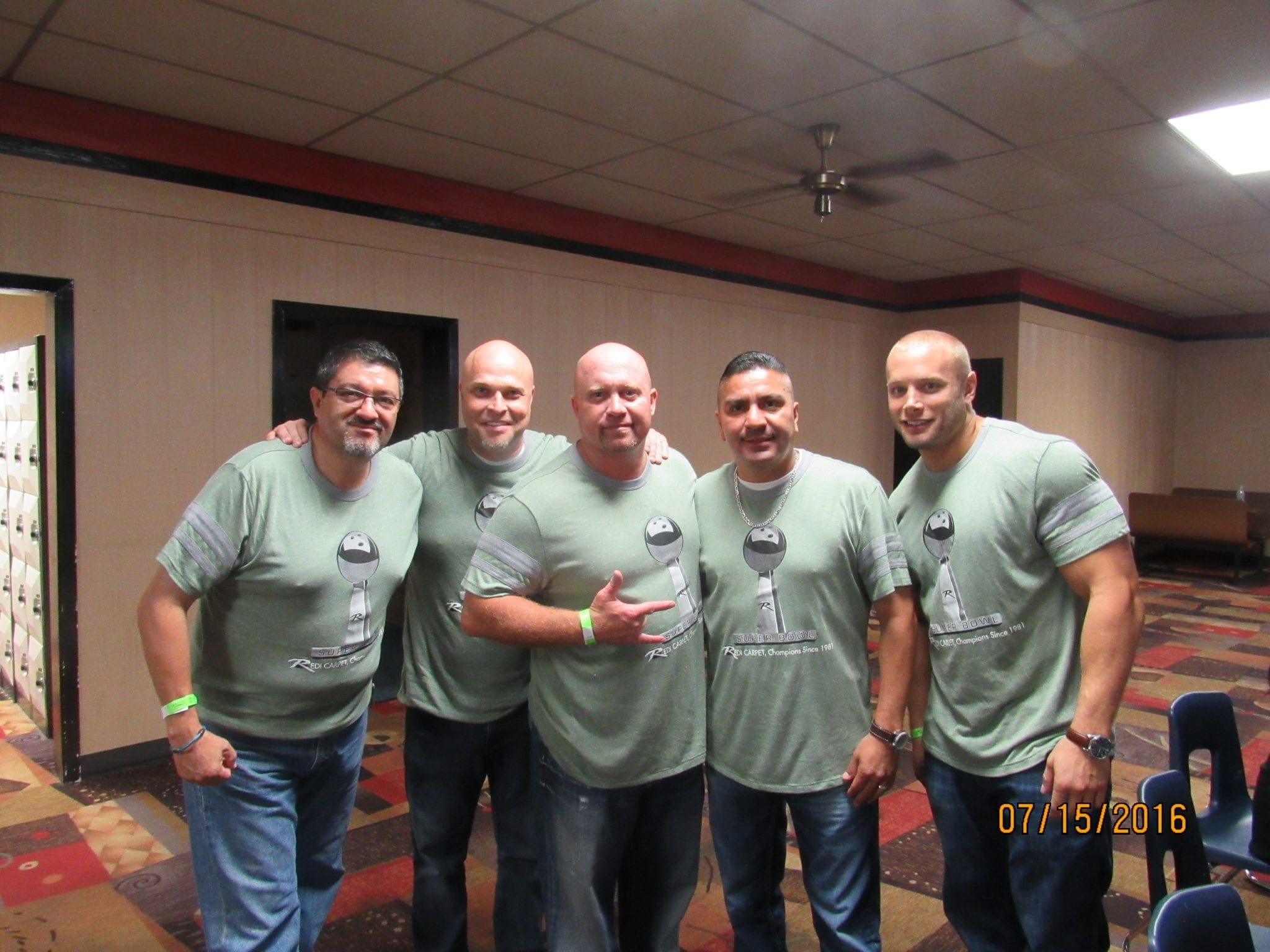 The Redi Carpet Houston team participating in the Houston Apartment